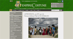 Desktop Screenshot of fr.empirecostume.com