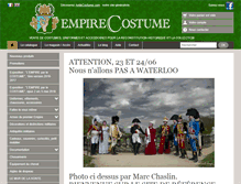 Tablet Screenshot of fr.empirecostume.com