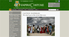 Desktop Screenshot of en.empirecostume.com